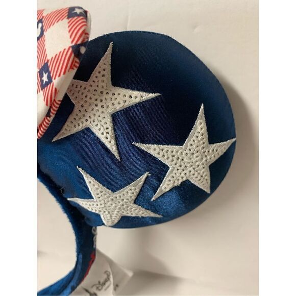 Authentic Disney Parks Minnie Mouse Ears Headband-All American Girl - Picture 3 of 5